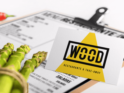 Branding: WOOD - Restaurante & Take Away