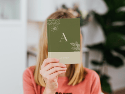 "ELA NOTEBOOK" - Design personalizado "AURORA"